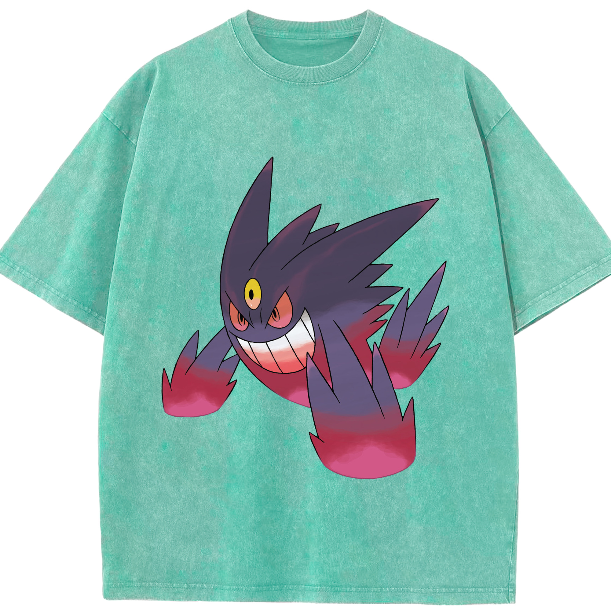 （画像用） ポケットモンスター Pokémon 綿100% ヴィンテージ風 半袖Tシャツ（フロントプリント）